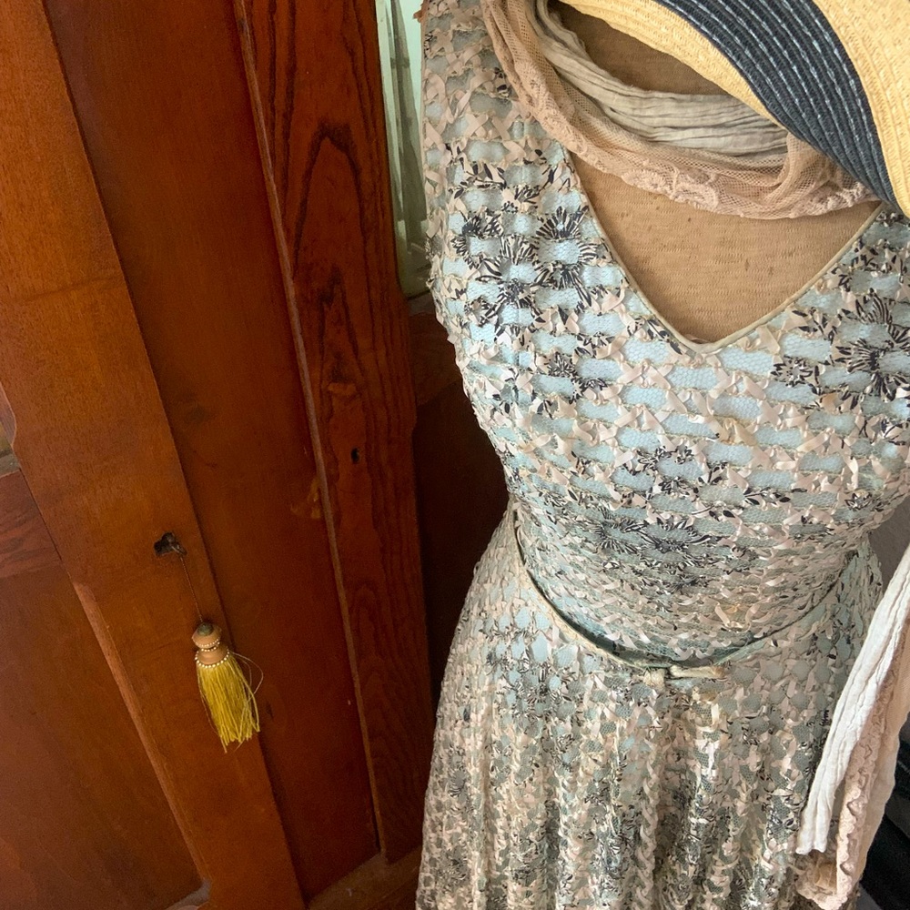 Vintage custom made 1960’s dress.